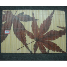(BC-M1025) Handmade Natural Bamboo Rectangle Heat Insulation Placemat